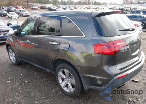 2011 Acura Mdx из США, поврежденный, VIN 2HNYD2H23BH545238